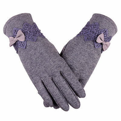 

Womens winter warm gloves high quality plus cotton furry lining 2018 new hot sale discount outdoor cycling protection hand
