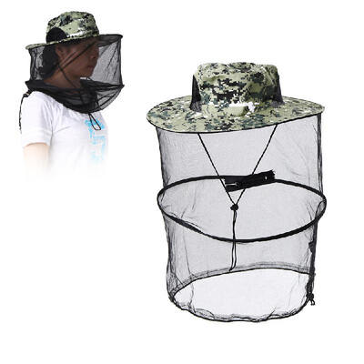 

Mosquito Repellent Hat Protective Mask Cover Insect Bug Bee Repellent Head Mesh Netting Outdoor Camping Hiking Gardening Bee Keepi