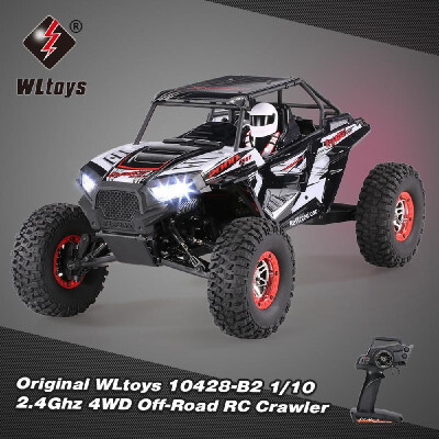 

Original WLtoys 10428-B2 110 24G 4WD Electric Rock Crawler Off-Road Buggy Desert Baja RC Car RTR