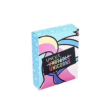 

Table Card Game Unstable Unicorns Rainbow Apocalypse Expansion Pack Family Fun Puzzle Educational Games for Kids Adults