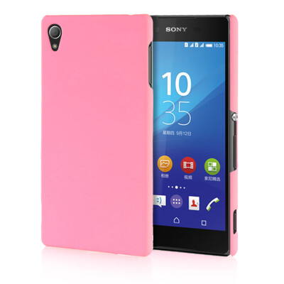 

MOONCASE Hard Rubberized Rubber Coating Devise Back ЧЕХОЛ ДЛЯ Sony Xperia Z4 Pink