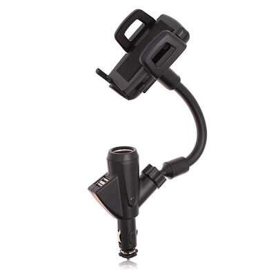 

For Samsung S4 S3 9500 Iphone 4 4s 5 Car Cigarette Lighter Mount Holder Charger
