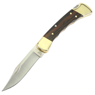 

BAKK (BUCK) Barker United States original imported outdoor classic series of folding knife knife knife outdoor knife 0110BRSFG-B