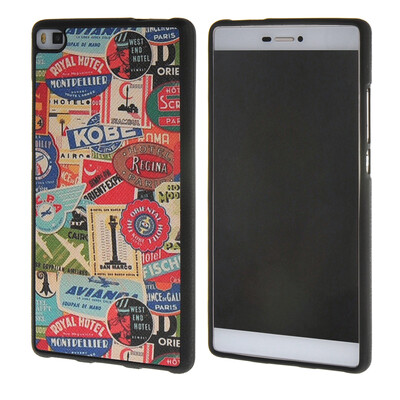 

MOONCASE чехол для Huawei Ascend P8 Pattern series Flexible Soft Gel TPU Silicone Skin Slim Durable Cover