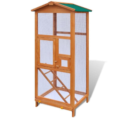 

Bird Cage Wood 65x63x165 cm