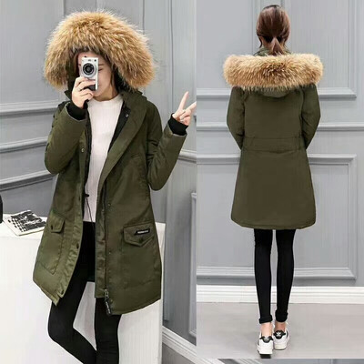 

Goose down womens down jacket