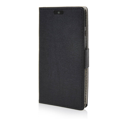 

MOONCASE Leather Wallet Flip Card Slot Pouch Stand Shell Back ЧЕХОЛ ДЛЯ Motorola Moto Maxx XT1225 Black