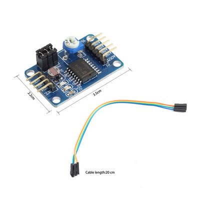 

PCF8591 AD / DA конвертер Модуль аналого-цифровое преобразование Arduino + кабель