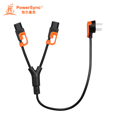 

Baoer Xingke computer host display one minute two power cord 90 degrees three plug to 180 degrees one support two words tail black orange 15 meters 3PG-MP00001 MPFB0015