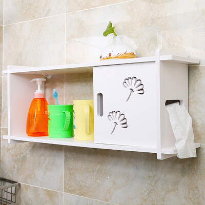 

Bingyou European-style closet wall-mounted bathroom bathroom shelf 143534cm