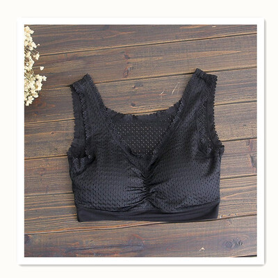 

No steel ring bra detachable chest pad underwear seamless vest gathered tube top elastic ladies bra