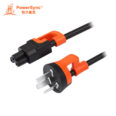 

Baoer Xingke Lenovo ASUS Dell HP notebook adapter power cord three holes plum head Mickey mouse tail straight black orange 1 meter SP-PN506 MPMJ0010