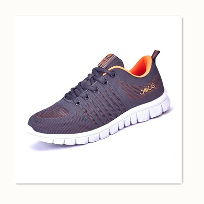 

Korean mens shoes soft bottom student sports shoes lightweight fitness shoes flying mesh running