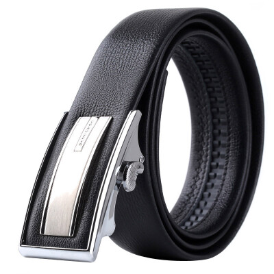 

Pierre Cardin full leather folding men's leather automatic buckle belt gift box P5B810102-BYA black