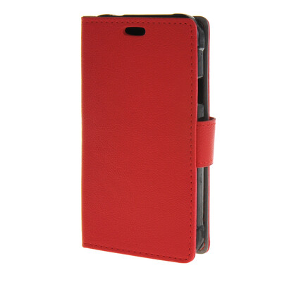 

MOONCASE Мягкая кожа PU Бумажник Флип карты отойти Кожаный чехол для Samsung Galaxy Xcover 3 G388F Красного