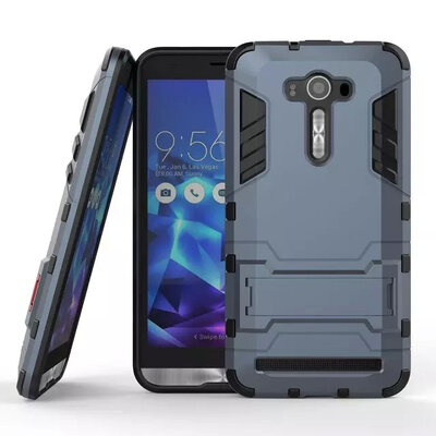 

zenfone 5,5 дюйма, дело роскошь сложно тпу 2 пластиковые смешанной доспехи дело прикрытие для Asus zenfone 2 лазерные ze550kl