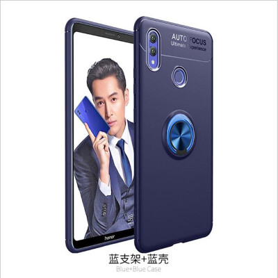 

For Huawei honor8X max Cases Business Dirt-Resistant Phone Cases Silicone Magnetic Suction Kickstand Fitted Cases