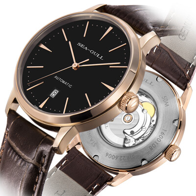 

Seagull watch business casual series single calendar automatic mechanical mens watch 819126006