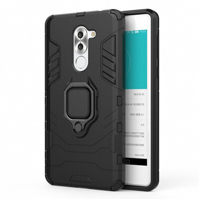 

For Huawei Mate 9 lite BLL-L23 Ring Case Car Holder Phone Case for Huawei Honor 6x BLN-L21 BLN-L22 BLN-L24 Armor Case Cover