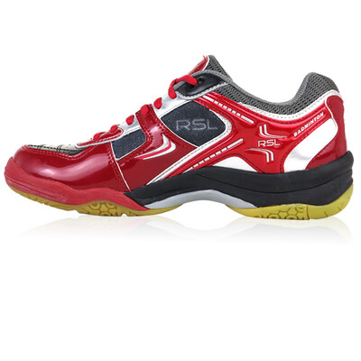 

Asian Lion RSL sneakers men&women training badminton shoes competition shoes breathable wear RS-0108 red black 41 yards