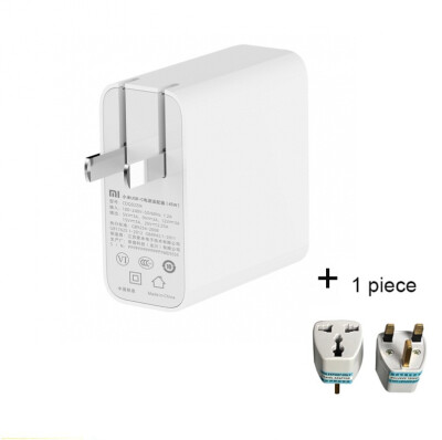 

For Original Xiaomi Mi USB-C Charger 45W Max Smart Output Type-C Port USB PD 20 Quick Charge QC 30 Gift Cable