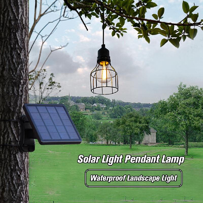 

1 Packs Solar Light Pendant Lamp Waterproof Outdoor Landscape Light with 3 Modes Setting Warm Light Perfect Decoration for Garden