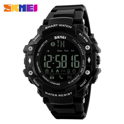 

SKMEI Smart watch mens outdoor sports watch Pedometer calories Bluetooth fitness tracker 50 m Waterproof wrist watch 1226