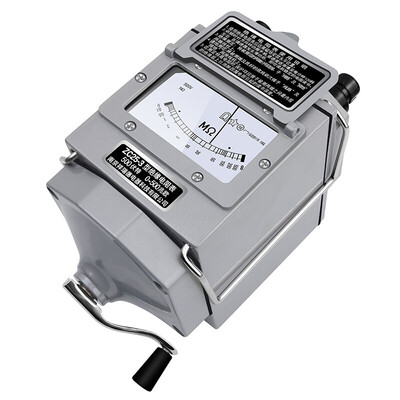 

XIANGRUIDE2012 ZC25B-3 Megohm Meter Insulation Resistance Tester Electrician Shake Table Aluminum Case 500V500M