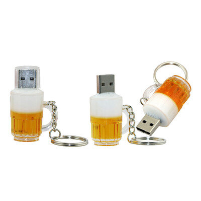 

4G 8GB 16GB 32GB 64GB 128GB Beer Cup Model U Disk Pen Drive USB Flash Drive USB Flash Disk Thumb Drive USB Stick PenDrive USB Card