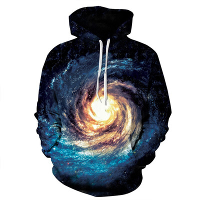 

QYDM0123Mens Hoodie 3D Printed Women Pullover Sweater