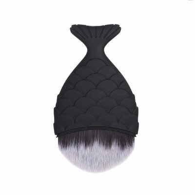 

Contour Fish Cosmetic Professional Powder Mermaid Makeup Brushes Set Maquiagem Foundation Make Up Tool Kits