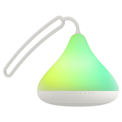 

Style (sty! Epie) fashion version of the Bluetooth speaker / sound touch colorful atmosphere speaker light wireless charging colorful atmosphere speaker white