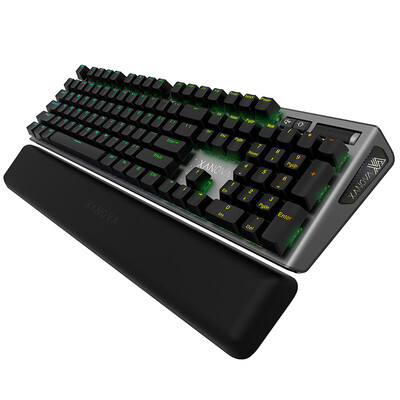 

XANOVA magnetic explosion XK700 RGB MX red axis mechanical keyboard GALAXY cooperation brand original CHERRY cherry axis suspension full-size RGB backlight