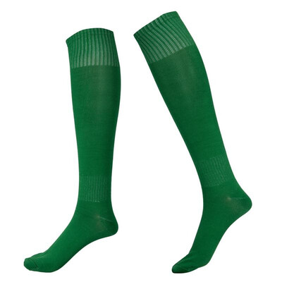 

Mens Sport football Soccer plain Long Socks Over Knee High Sock Baseball Hockey