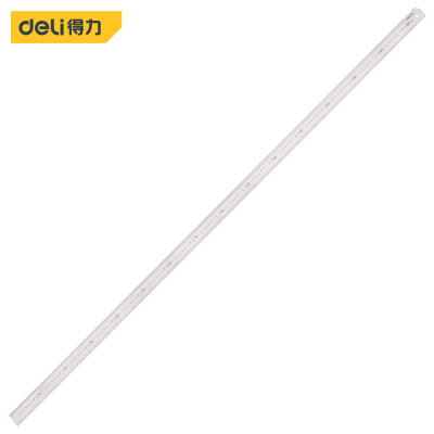 

Deli deli stainless steel ruler scale metric scale drawing ruler 150cm DL8150