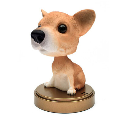 

40000 km car decoration car shaking head dog cartoon creative car jewelry doll dog doll perfume base Chihuahua SWY6002