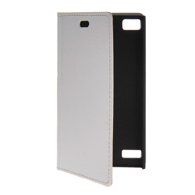 

MOONCASE Slim Leather Flip Wallet Card Pouch with Kickstand Shell Back Case Cover for BlackBerry BB Z3 White