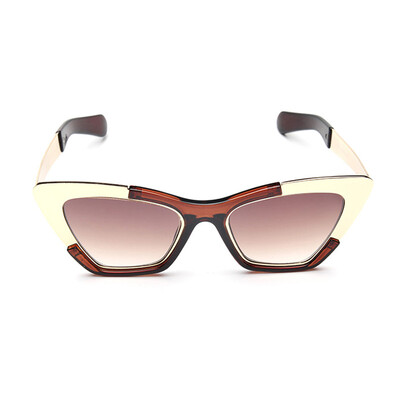 

FEIDU 2016 New Metal Frame Dita Sexy Cat Eye Sunglasses for Women Coating Brand Vintage Sun Glasses oculos de grau femininos