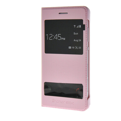 

MOONCASE Window View Design Side Flip Premium PU Leather Case Cover for Huawei Honor 4C