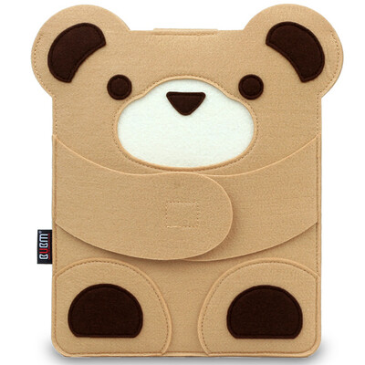 

BUBM MINI IPAD Ninja сопротивления голого металл подходит таблетка защитного рукава шок падение Apple, чувствовала себя мило мультфильм мешок бака