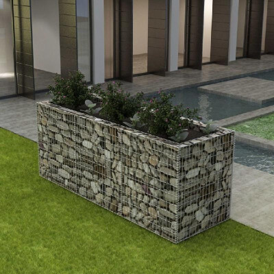 

Gabion Planter Steel 270x90x100 cm