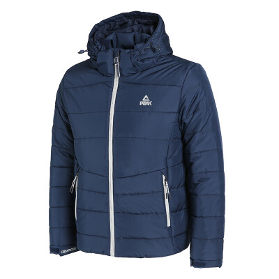 

PEAK mens cotton clothing autumn&winter new thick cotton wear-resistant warm outdoor sports jacket DF584051 deep blue X4L code