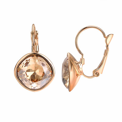 

Yoursfs New Fashion Round Earrings With Czech Crystal Women Earrings Wholesale Jewelry good for mothers day