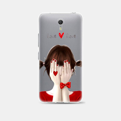 

MOONCASE Ультра-тонкий прозрачный ТПУ мультфильм футляр для Lenovo ZUK Z1