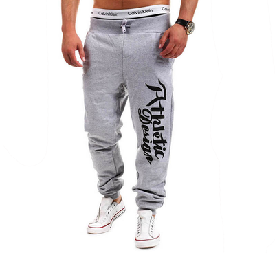 

Zogaa New Mens Pants Casual Sports Letter Printing