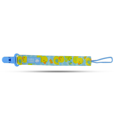 

Babycare pacifier chain baby pacifier clip chain glue anti-chain 4200 sky blue