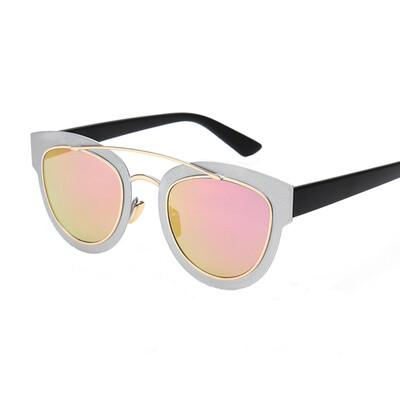 

FEIDU 2016 Fashion So Real Cat Eye Sunglasses Women Brand Designer Vintage Metal Sun Glasses For Women Gafas De Sol