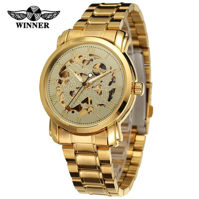 

Winner skeleton mechanical watch w221