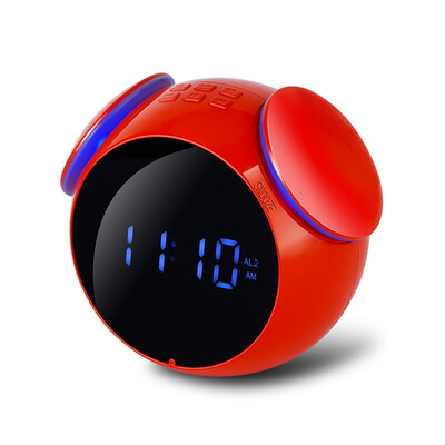 

Wireless Bluetooth Speaker Mini Digital Alarm Clock Creative Clock Outdoor Square Dance MP3 Smart Audio Subwoofer