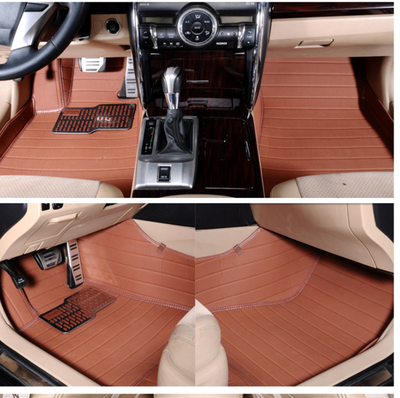 

Myfmat custom foot leather car floor mats for vw Gran Lavida Cross Lavida PHIDEON Teramont EOS long-lasting waterproof flexible